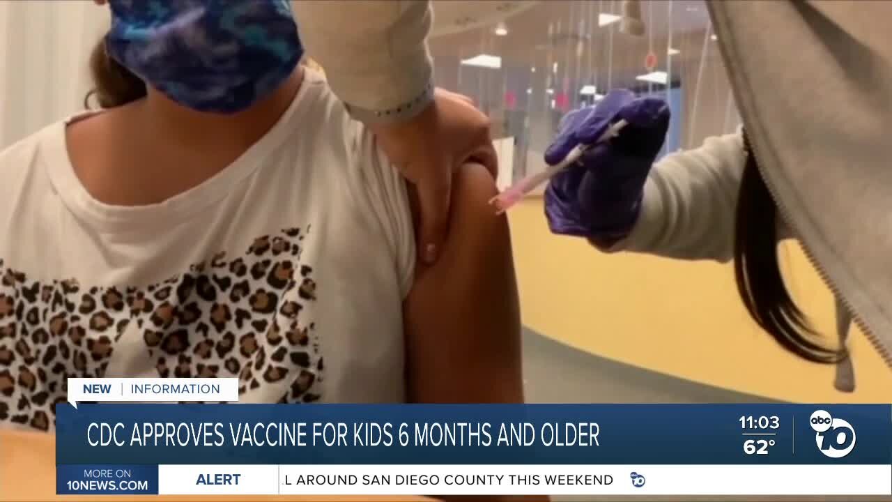 CDC approves vaccine for kids 6 months and older