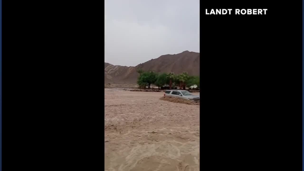 Flooding at Death Valley National Park [COURTESY LANDT ROBERT]