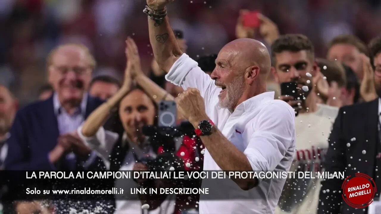 LA PAROLA AI CAMPIONI D’ITALIA! LE VOCI DEI PROTAGONISTI DEL MILAN 24.05.2022