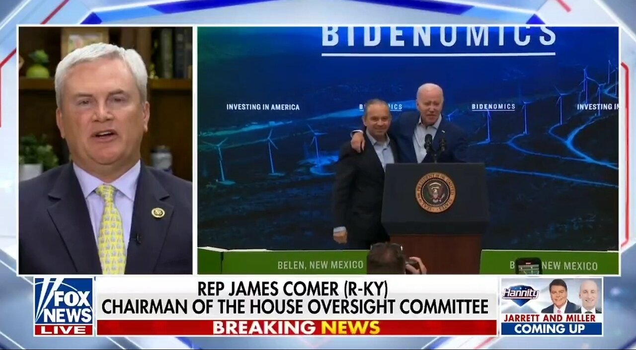 Rep Comer: The Real Quid Pro Quo In Ukraine Was Joe Biden