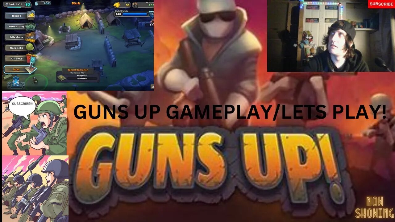 Lets Play GUNS UP! PC Version Gameplay!