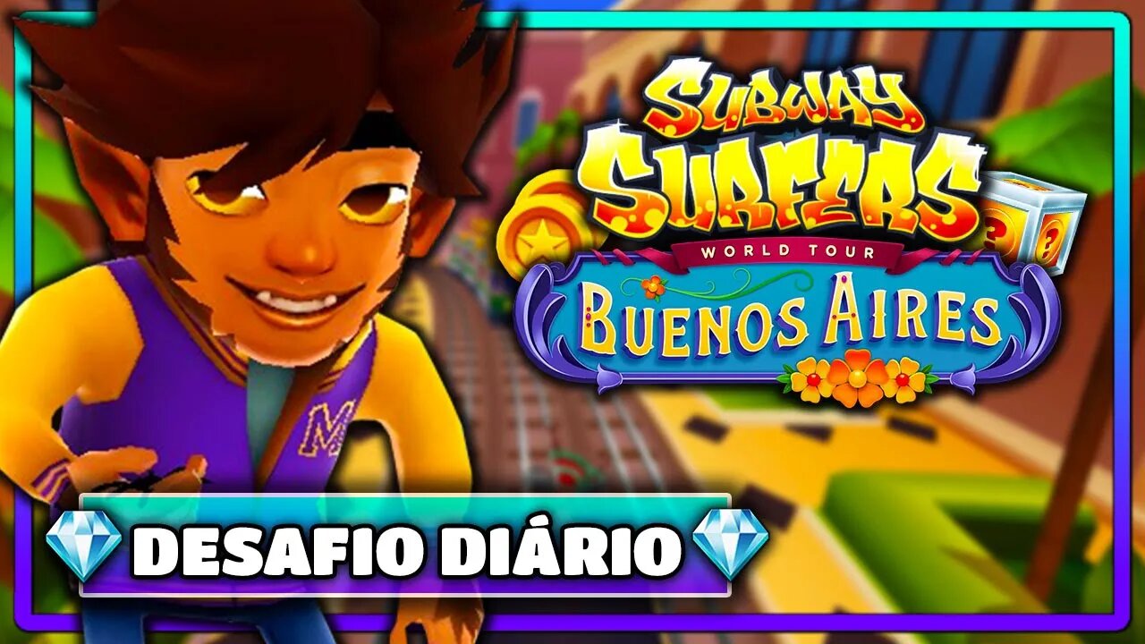 Subway Surfers Buenos Aires 2020 | Desafio Diário com o Mike