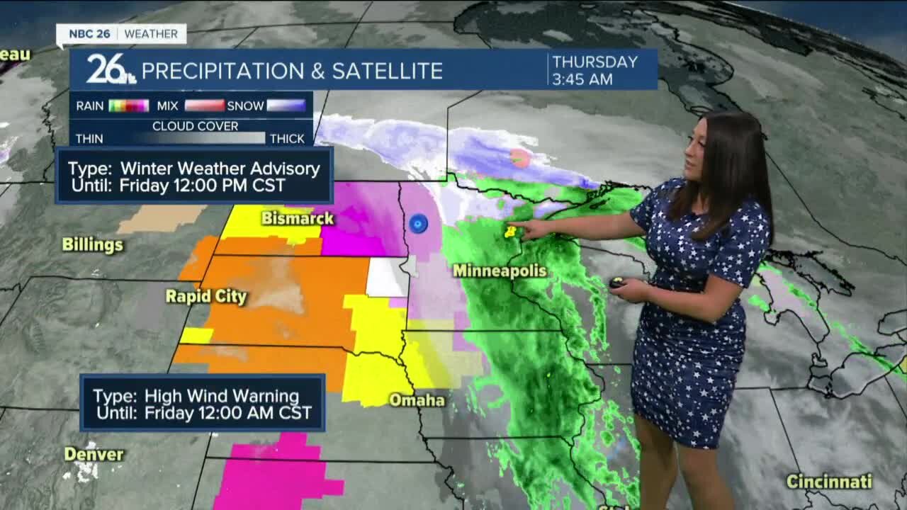 Brittney's NBC 26 weather forecast