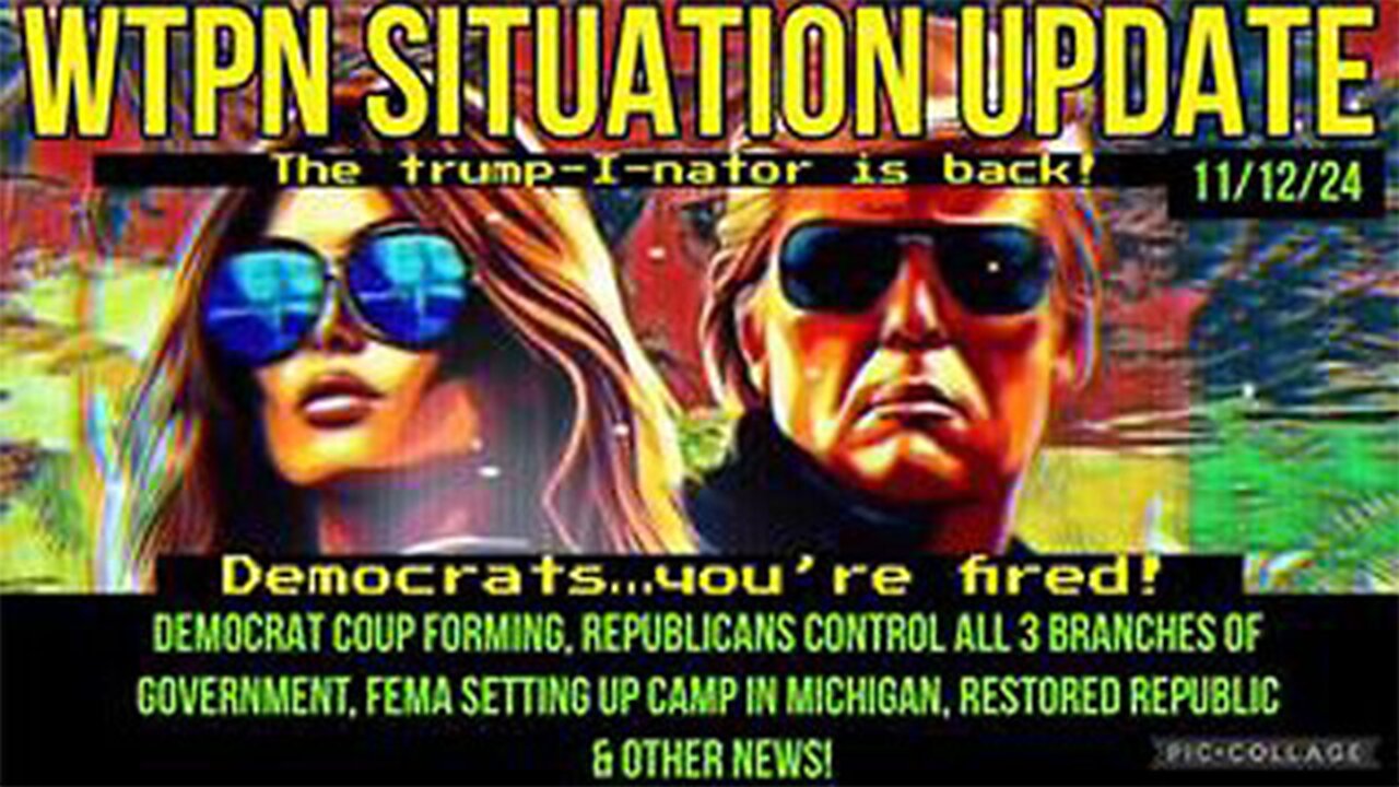 DEMOCRATS FORMING A COUP, FEMA IN MICHIGAN, GOP CONTROLS ALL 3 BRANCHES