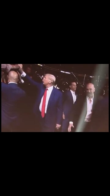 Donald Trump’s Grand Entrance At UFC 290