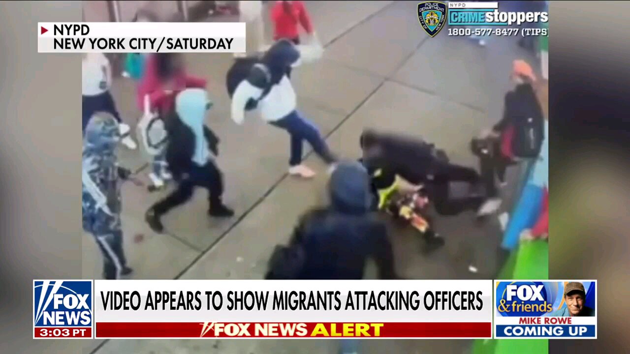 Illegal Invaders Attack NYPD Officers!