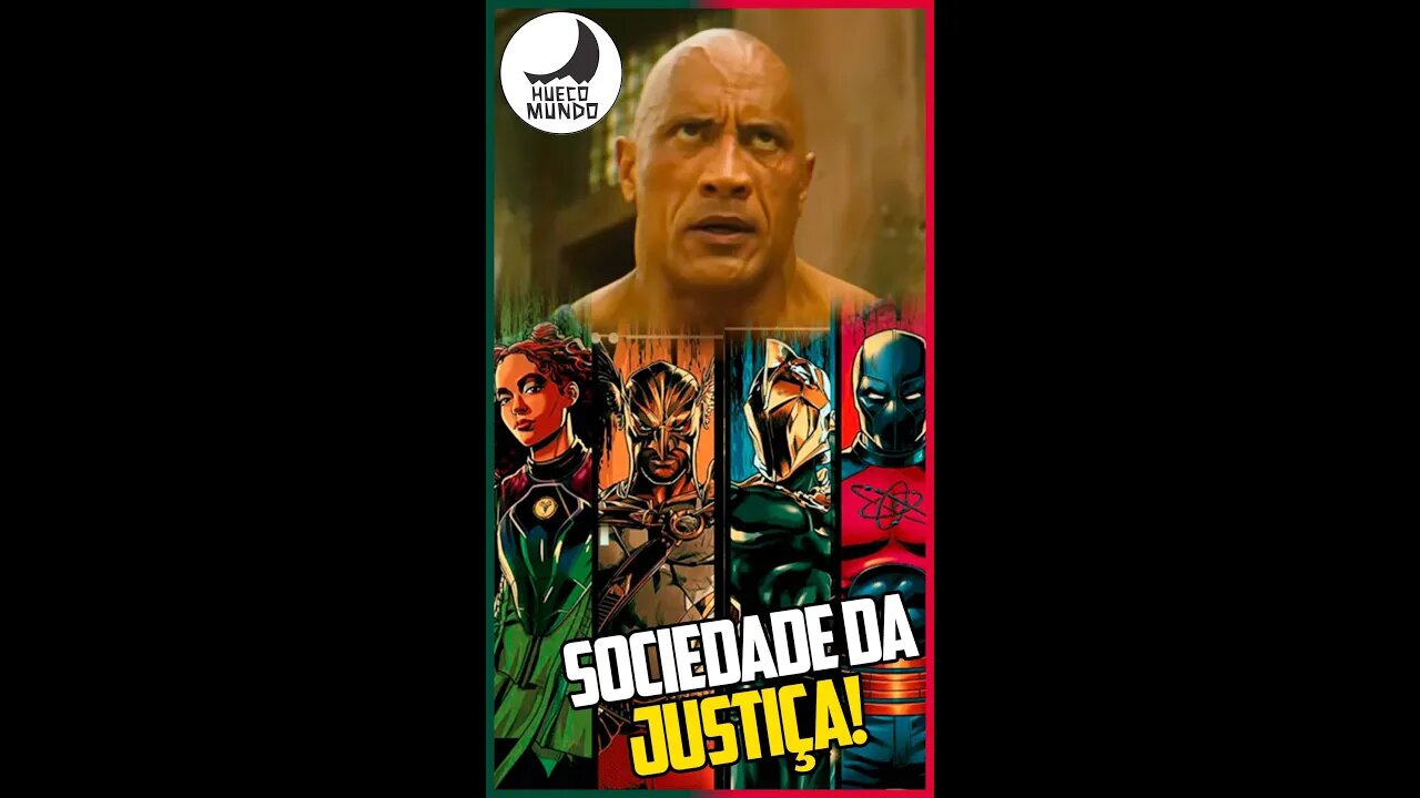 Adão Negro e Sociedade da Justiça juntos! #Shorts | Hueco Mundo