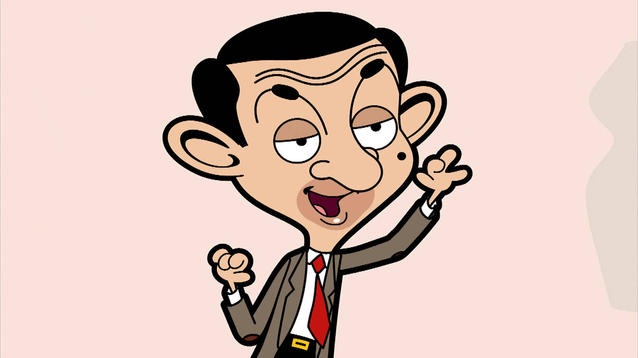Mr Bean goes swimming and tries to attempt the diving board