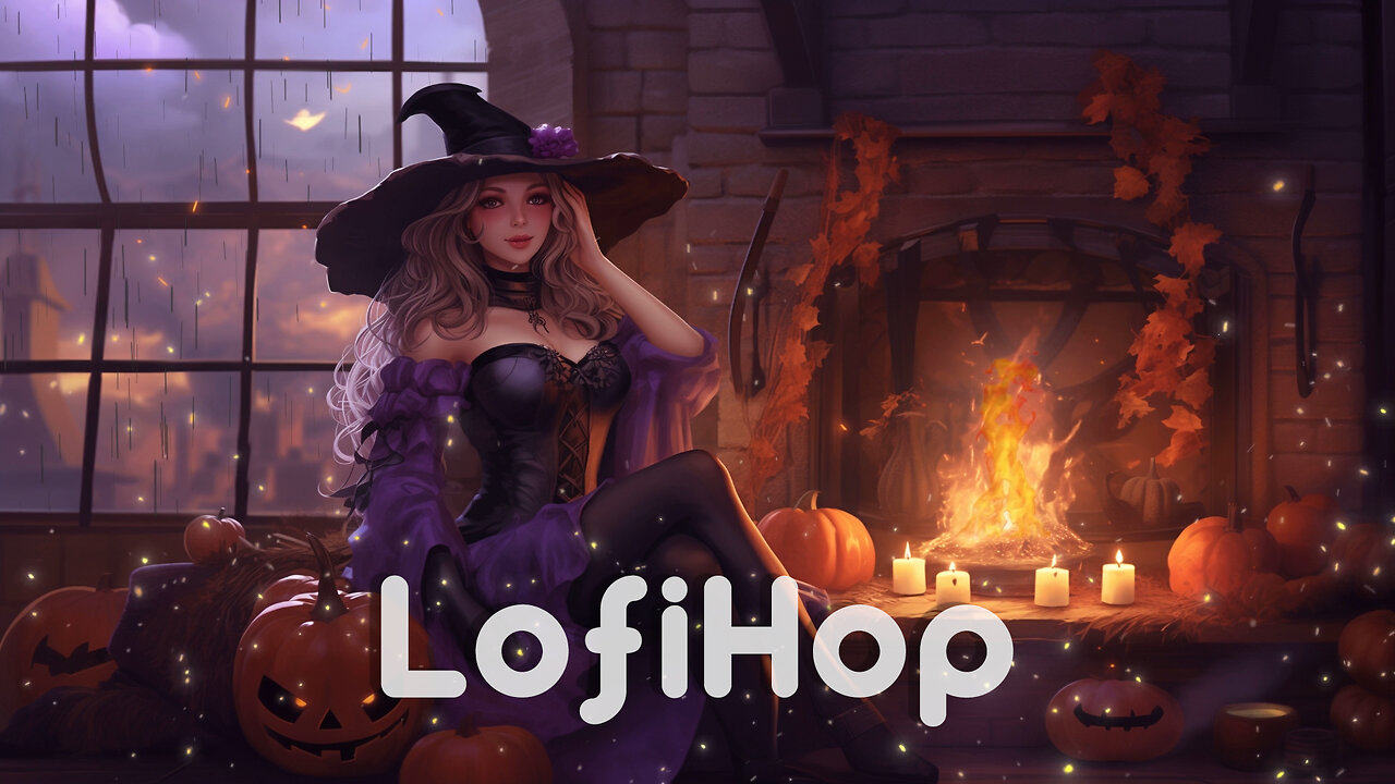 Lofi Halloween Magic: Mesmerizing Music with a Bewitching Beauty 🌙