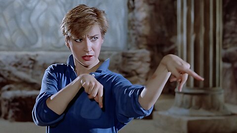 Cynthia Rothrock and Andy Lau vs Richard Norton - The Magic Crysta (1986)