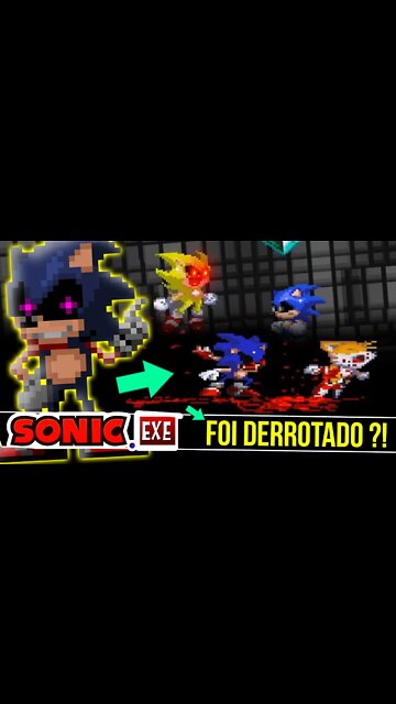 JOGO do FIM do SONIC EXE | SONIC.exe Nightmare Beginning #shorts
