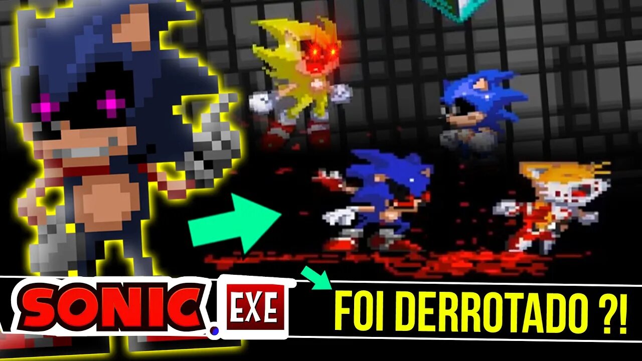 JOGO do FIM do SONIC EXE | SONIC.exe Nightmare Beginning #shorts