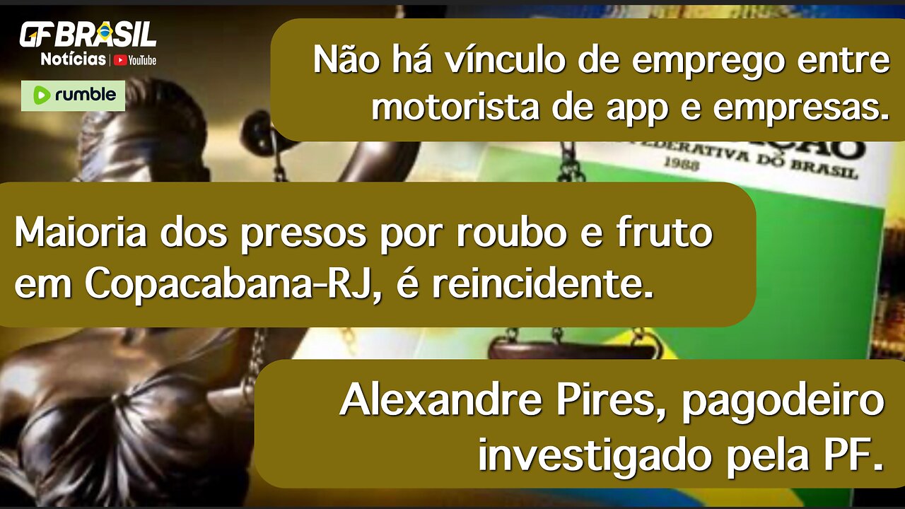 Não há vínculo de emprego entre motorista de app e empresas. Alexandre Pires, investigado pela PF.