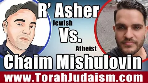 R' Asher speaks with Chaim Mishulovin