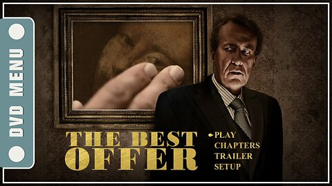 The Best Offer - DVD Menu