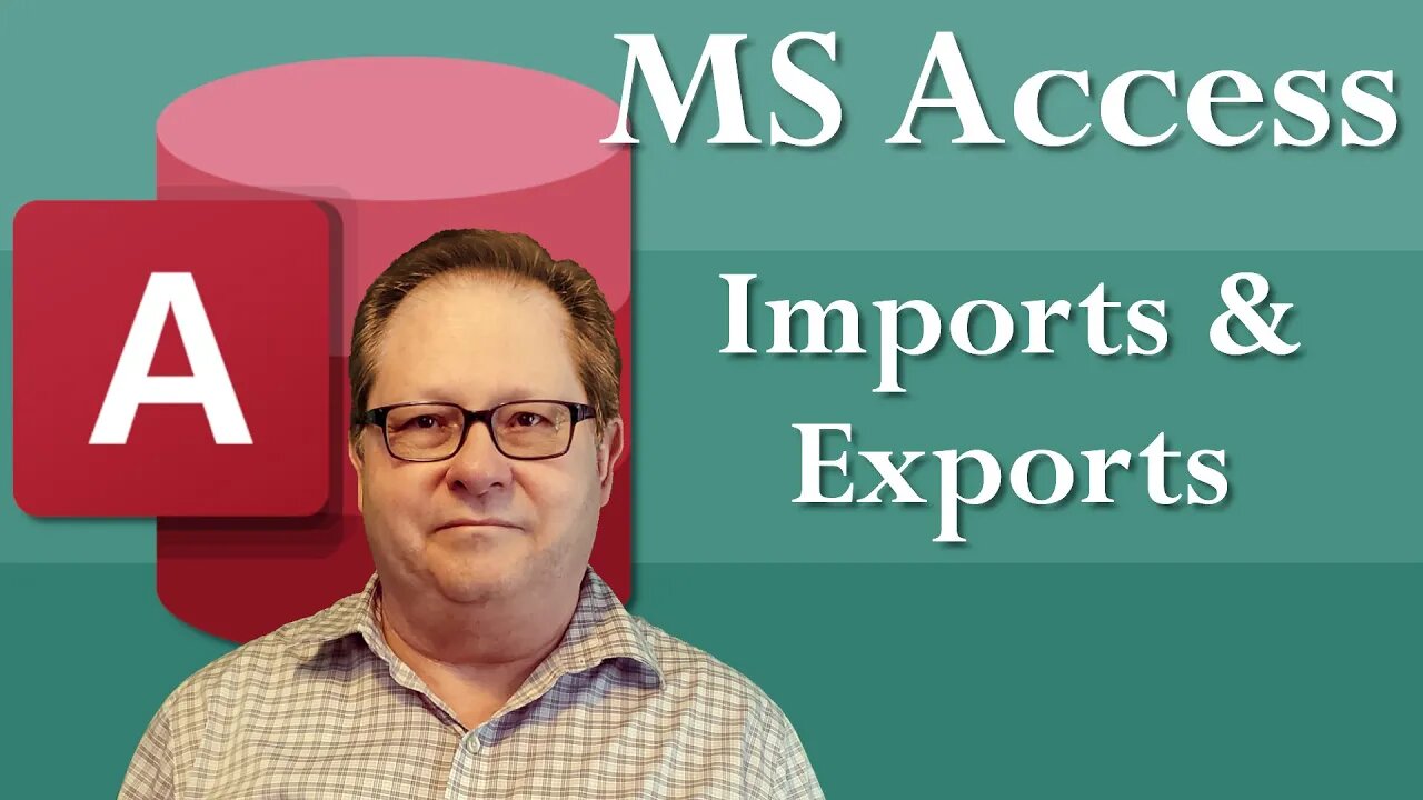 Microsoft Access Imports and Exports of Data Sets