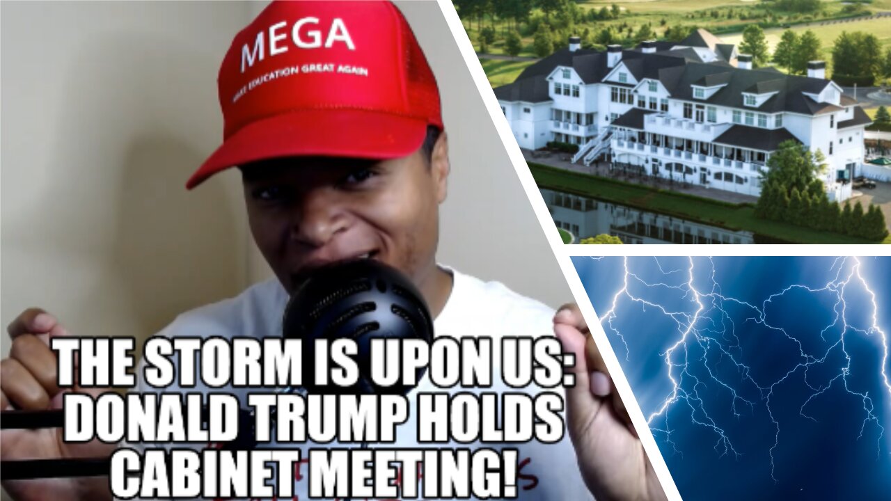 The Storm Is Upon Us: Donald Trump Holds Cabinet Meeting!