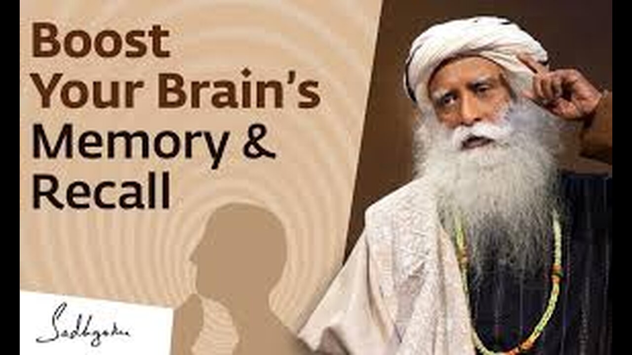 Learn How To Improve Your Brain’s Memory & Recall | Sadhguru Exclusive