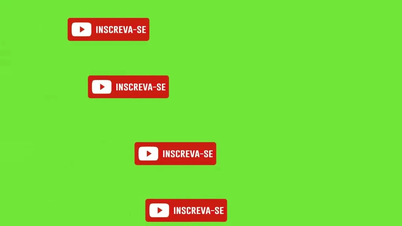 Chroma key botão inscreva-se green screen