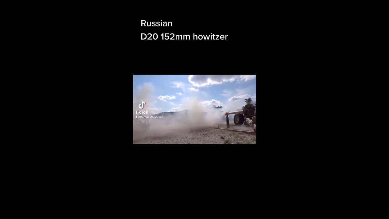 Russian D20 howitzer