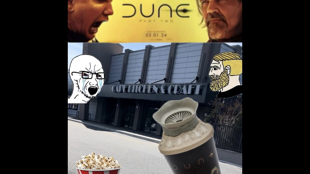 We Brought Our Own Dune 2 Popcorn Bucket To The Theater