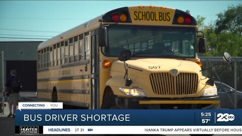 School bus driver shortage may get worse in the fall