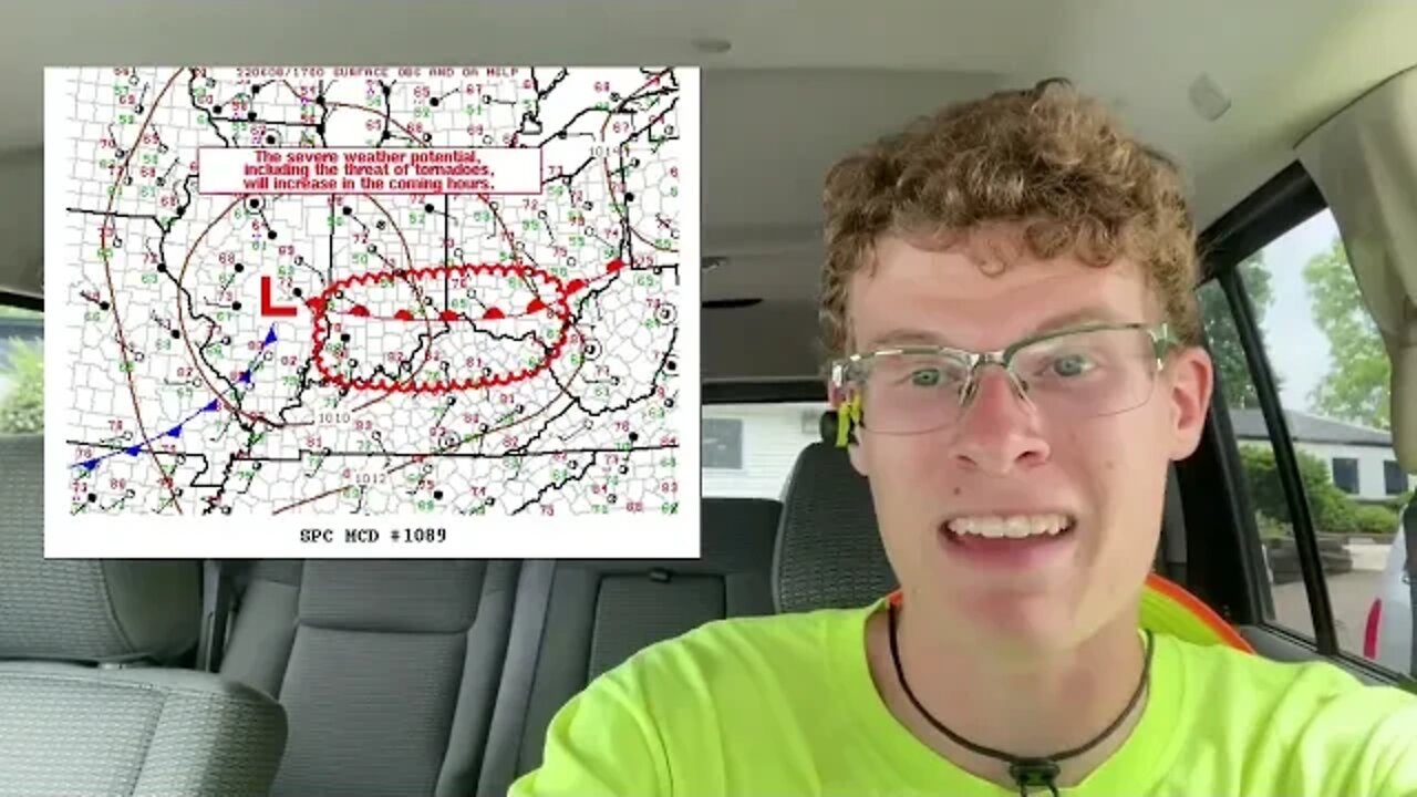 QuickCast: Tornado Potential in Southern Indiana/ Southern Ohio This Afternoon