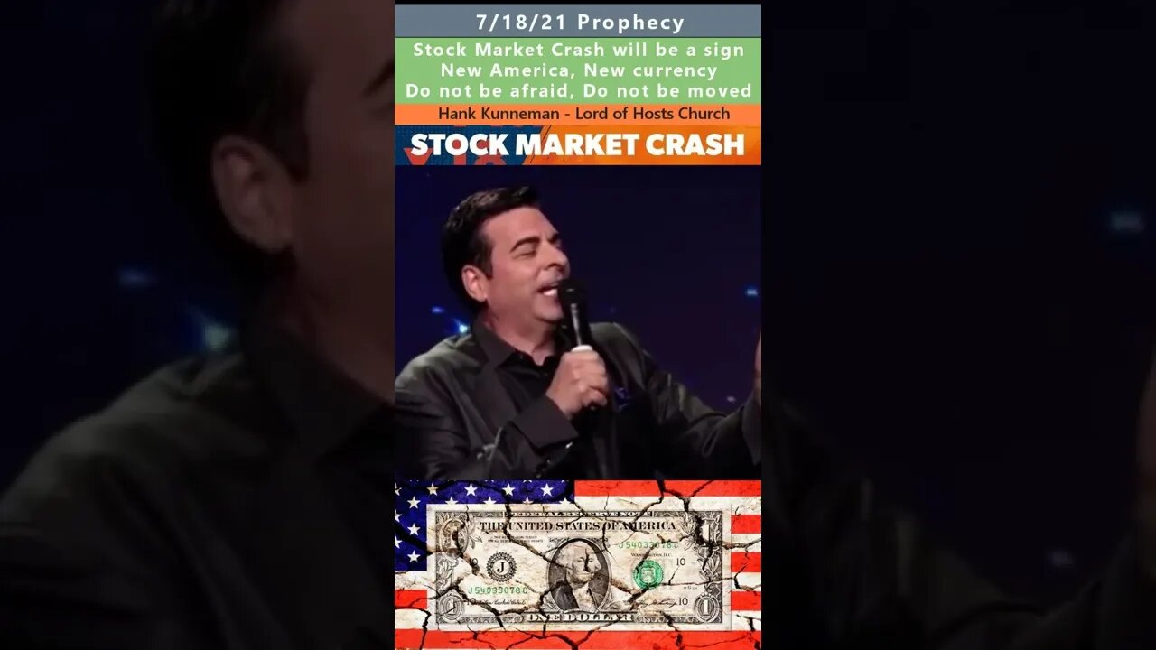 Stock market crash sign prophecy - Hank Kunneman 7/18/21