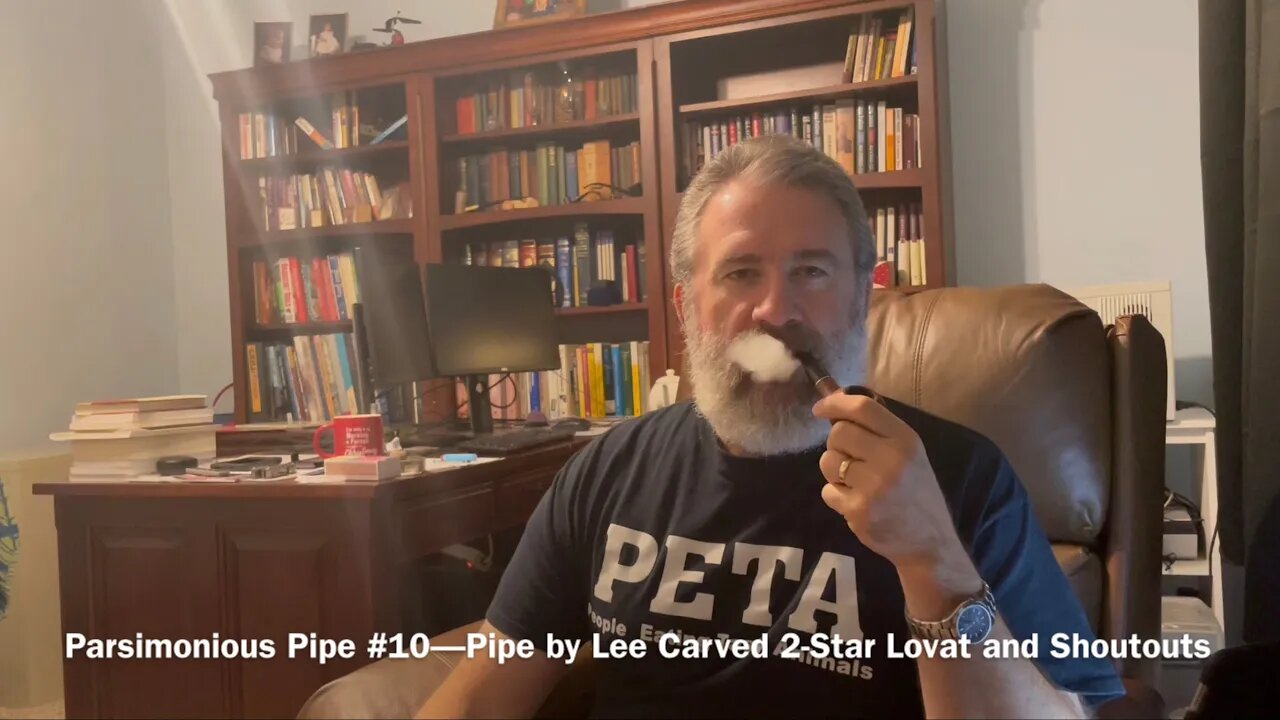 Parsimonious Pipe #10—Pipe by Lee Carved 2-Star Lovat and Shoutouts