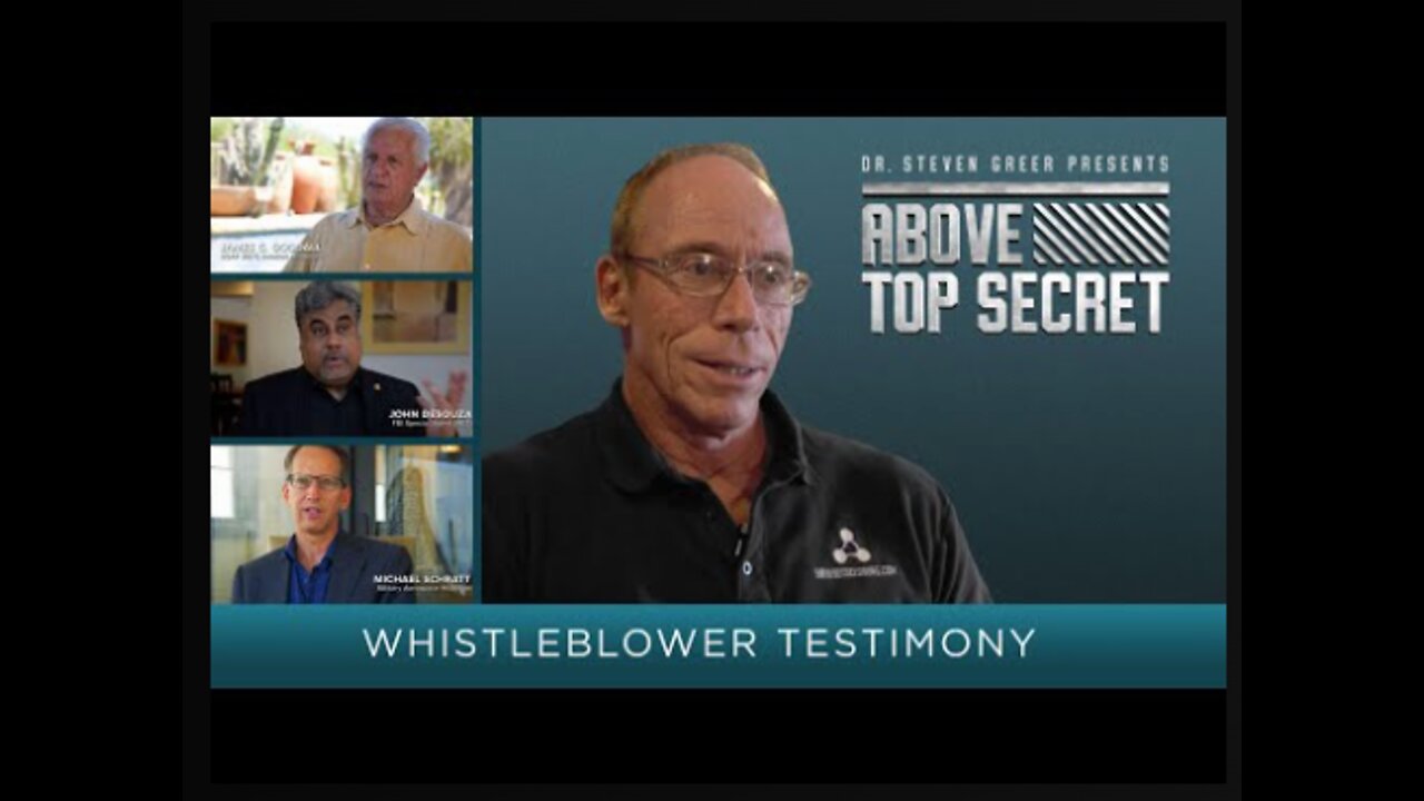 New Documentary- Above Top Secret! Panel Discussion! Dr. Greer, Goodall, Shcratt, De,Souza