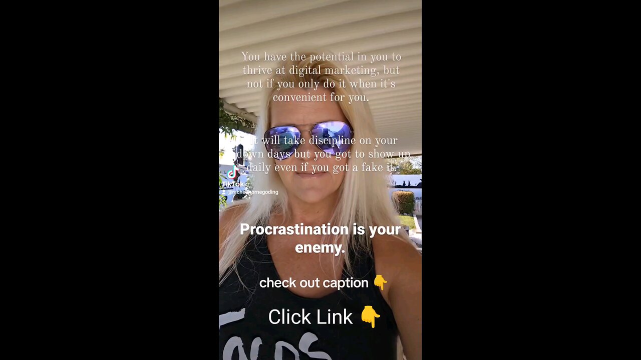 Procrastination is your enemy