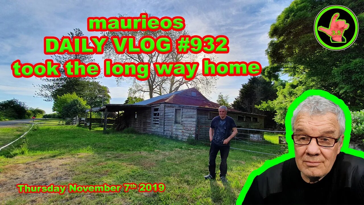 maurieos DAILY VLOG #932 took the long way home