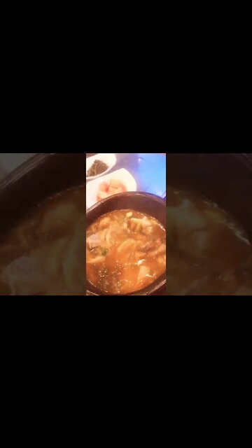 #shorts #hungry #cooking Korean Napa Cabbage and Rice Soup!