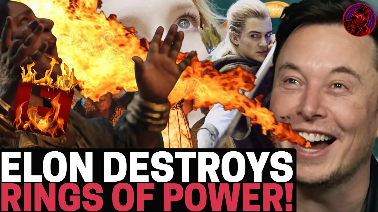 Rings Of Power Gets DESTROYED By ELON MUSK! Billionaire JOINS THE FANDOM And ROASTS GUYLADRIEL!