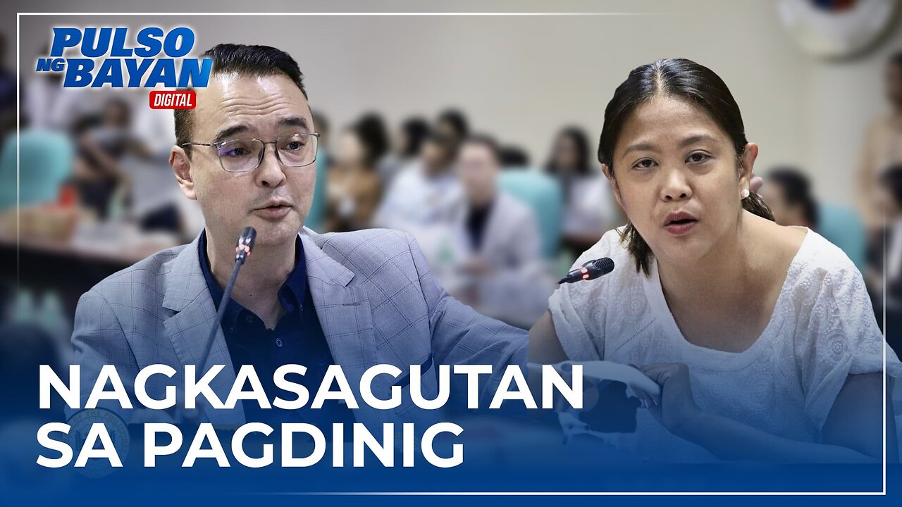 Nancy Binay at Alan Cayetano, nagkasagutan sa pagdinig ng new Senate building