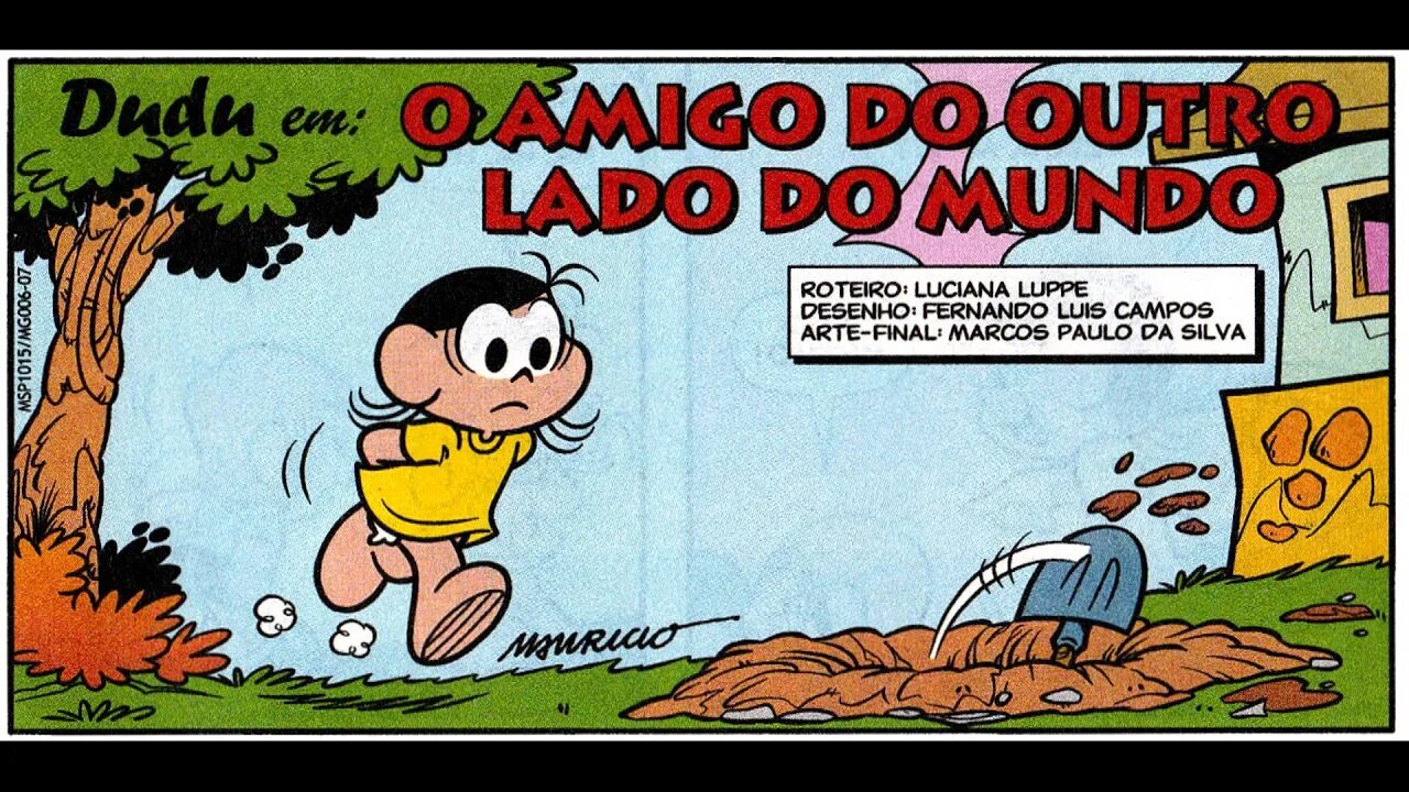 Dudu em-O amigo do outro lado do mundo | Gibis do Rapha 2