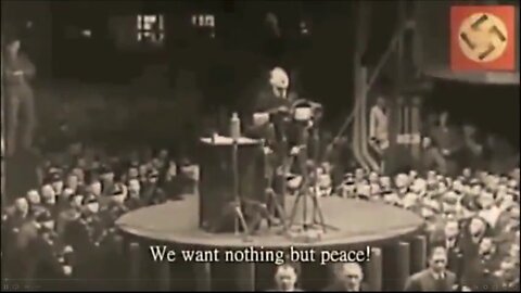 Adolf Hitler wanted peace