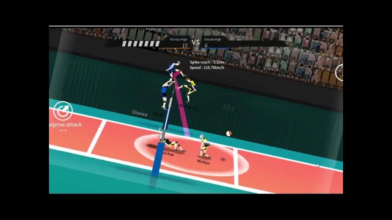 The Spike! Volleyball - Spiked an Opponents Spike!