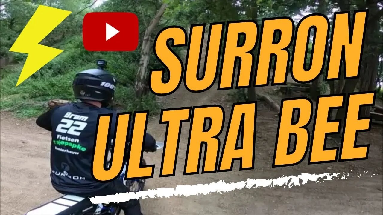 Enduro test ride on the new Surron Ultra Bee | David & Bram