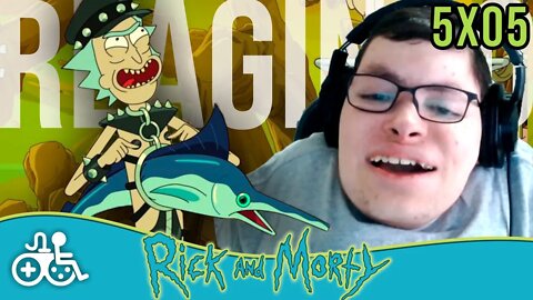 O RICK foi para o INFERNO na 5ª Temporada de Rick & Morty - 5X05 REACT DUBLADO PT-BR