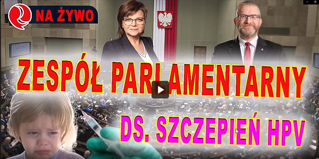 Braun, Kubala, Socha i eksperci! Szokujący zespół parlamentarny ds. szczepień HPV w Sejmie RP!