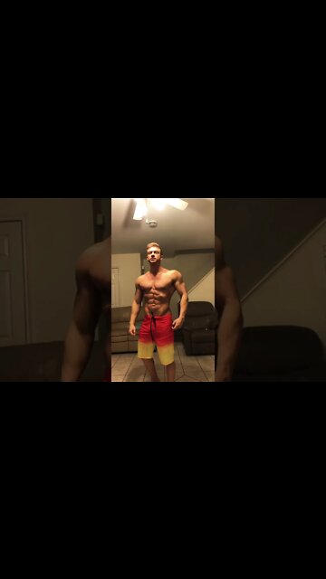 Bodybuilding posing routine practice #shorts