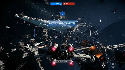 Star Wars Battlefront 2: Starfighter Assault Gameplay (No Commentary)