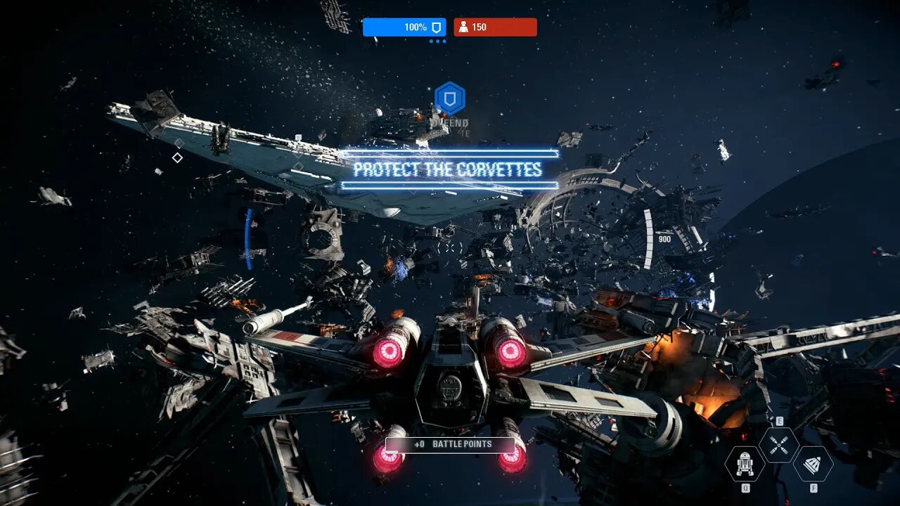 Star Wars Battlefront 2: Starfighter Assault Gameplay (No Commentary)