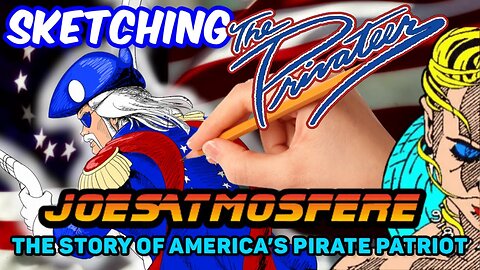 Sketching The Privateer: Amateur Comic Art Replay, Episode 121!