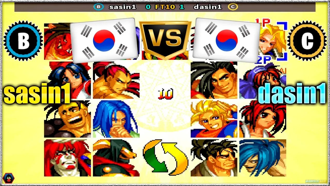 Samurai Shodown IV (sasin1 Vs. dasin1) [South Korea Vs. South Korea]