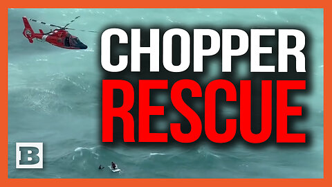 Milton Chopper Rescue: Captain Rescued by Helicopter After Floating on Cooler Overnight