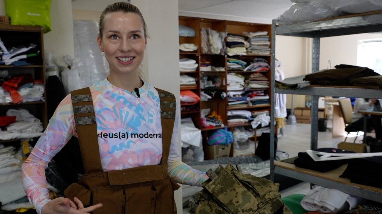 Ukrainian Fashion Designer Making Utilitarian Wear For Military