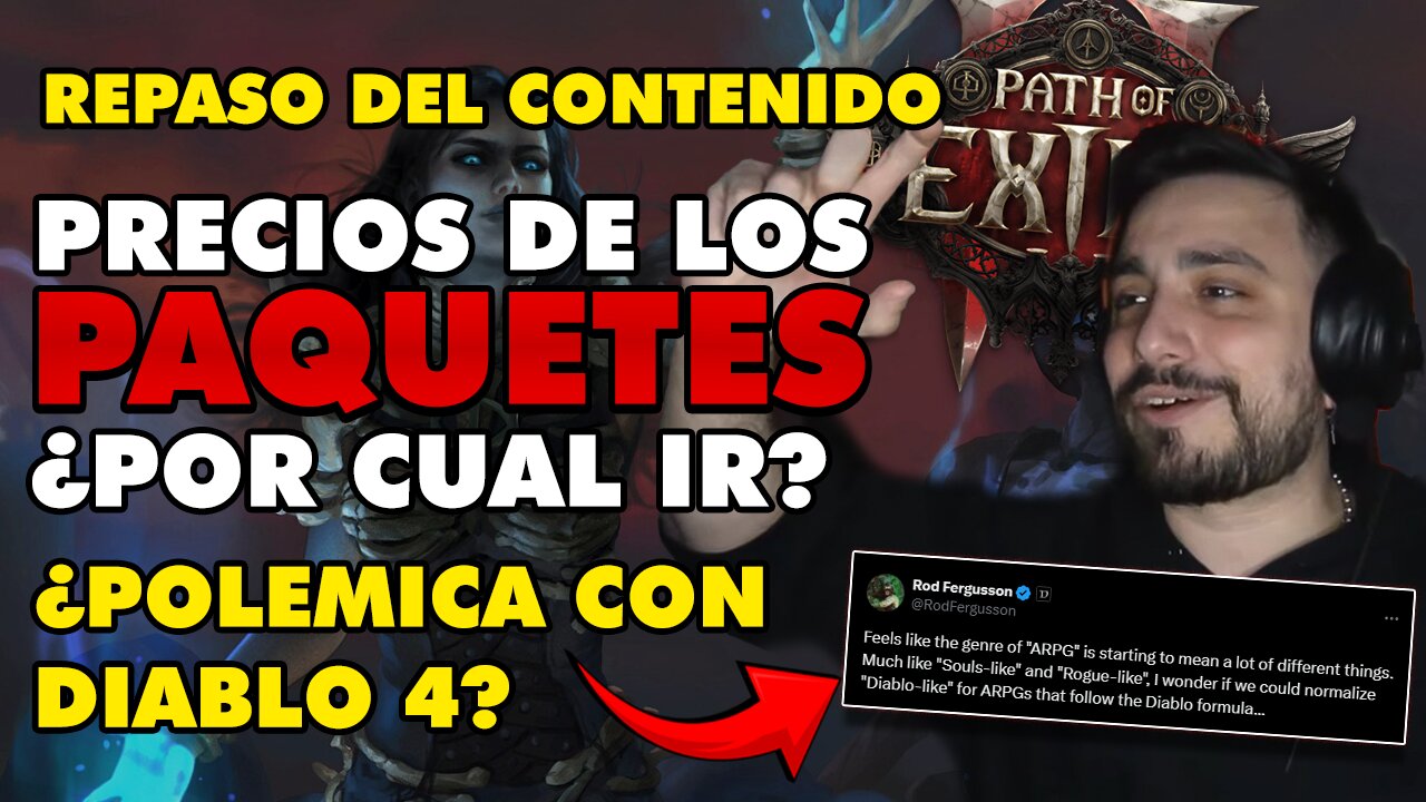 ¿PATH OF EXILE 2 evolucionará el GENERO ARPG? 🤔 ¡Repaso del Contenido, Precio de los Paquetes y más!