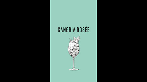 Sangria rosée